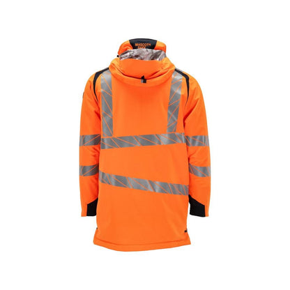 Parka Căptușeală CLIMASCOT®, parka ușoară, portocaliu mare vizibilitate/negru-albastru