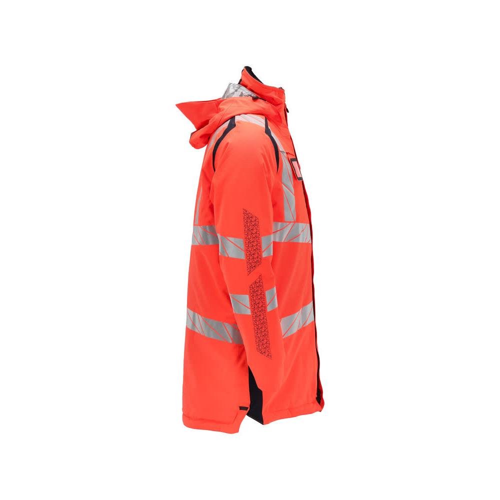 Parka Căptușeală CLIMASCOT®, parka ușoară, Hi-vis roșu/negru-albastru