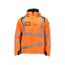 Geacă de iarnă CLIMASCOT®, geacă de iarnă ușoară, portocaliu hi-vis/negru-albastru