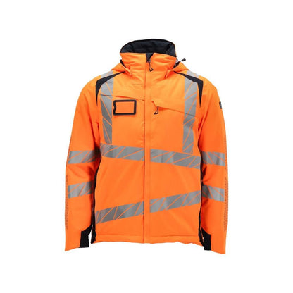 Geacă de iarnă CLIMASCOT®, geacă de iarnă ușoară, portocaliu hi-vis/negru-albastru