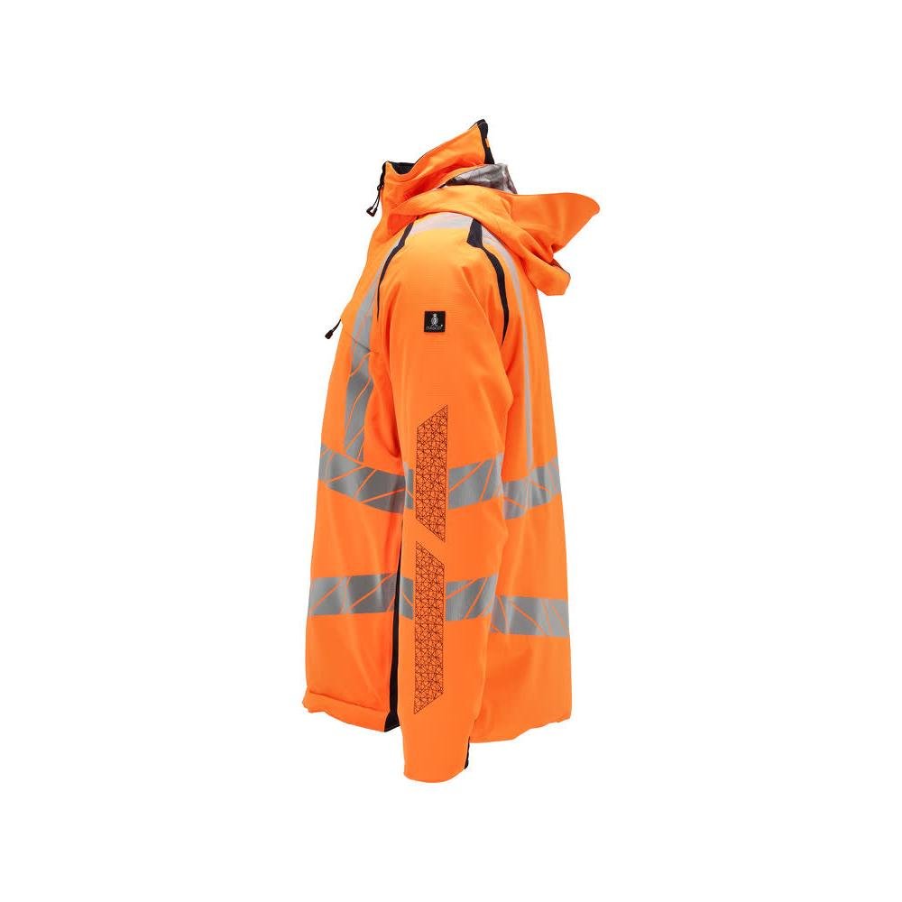 Geacă de iarnă CLIMASCOT®, geacă de iarnă ușoară, portocaliu hi-vis/negru-albastru