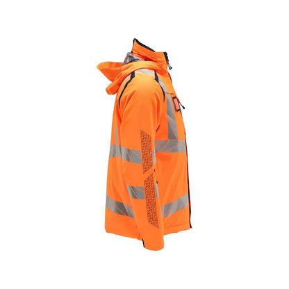 Geacă de iarnă CLIMASCOT®, geacă de iarnă ușoară, portocaliu hi-vis/negru-albastru