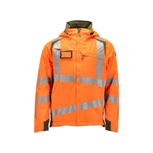 Geacă de iarnă CLIMASCOT®, geacă de iarnă ușoară, portocaliu hi-vis/verde mușchi