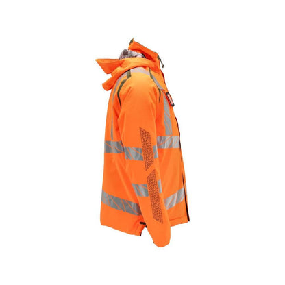 Geacă de iarnă CLIMASCOT®, geacă de iarnă ușoară, portocaliu hi-vis/verde mușchi