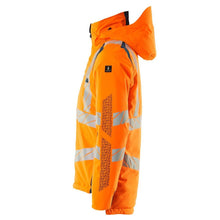 Geacă de iarnă CLIMASCOT®, geacă de iarnă ușoară, portocaliu hi-vis/petroleum închis