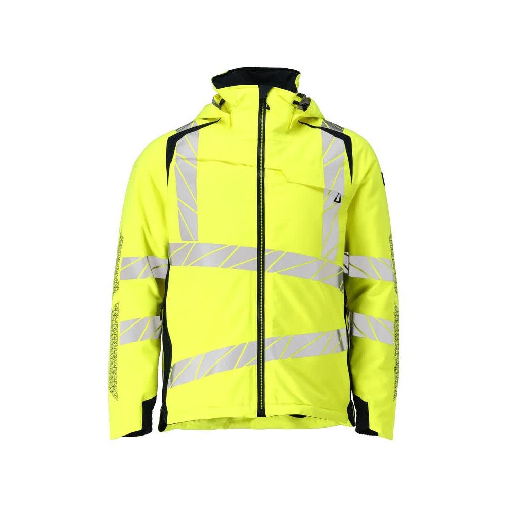 Geaca de iarna CLIMASCOT®, geaca de iarna usoara, galben/negru-albastru hi-vis