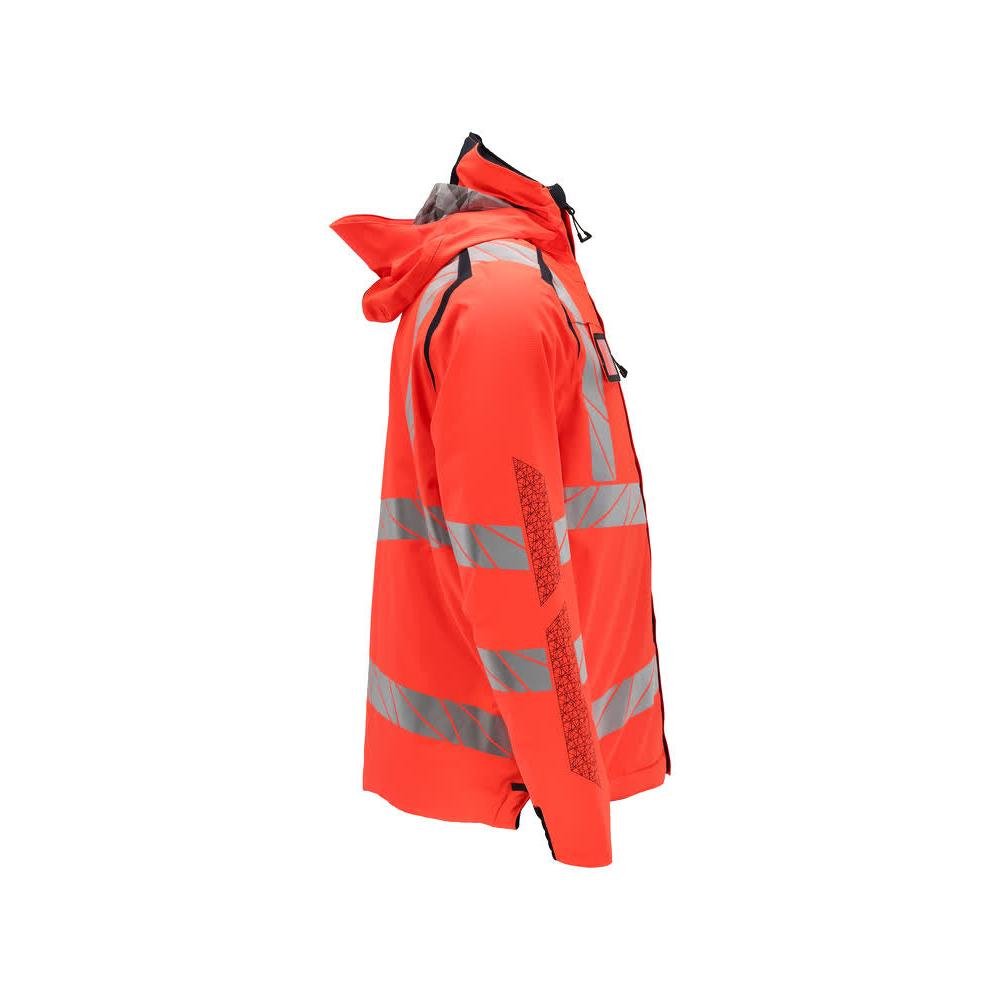 Geacă de iarnă CLIMASCOT®, geacă de iarnă ușoară, Hi-vis roșu/negru-albastru