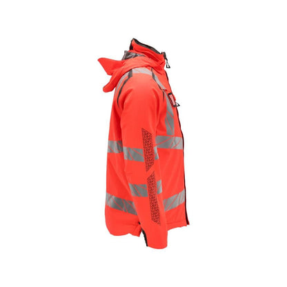 Geacă de iarnă CLIMASCOT®, geacă de iarnă ușoară, roșu hi-vis/antracit închis