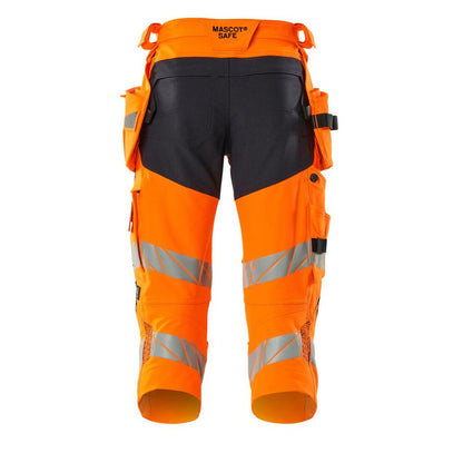Pantaloni trei sferturi, buzunare suspendate, pantaloni trei sferturi stretch