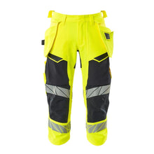 Pantaloni trei sferturi, buzunare suspendate, pantaloni trei sferturi stretch