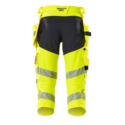 Pantaloni trei sferturi, buzunare suspendate, pantaloni trei sferturi stretch