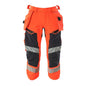 Pantaloni trei sferturi, buzunare suspendate, pantaloni trei sferturi stretch