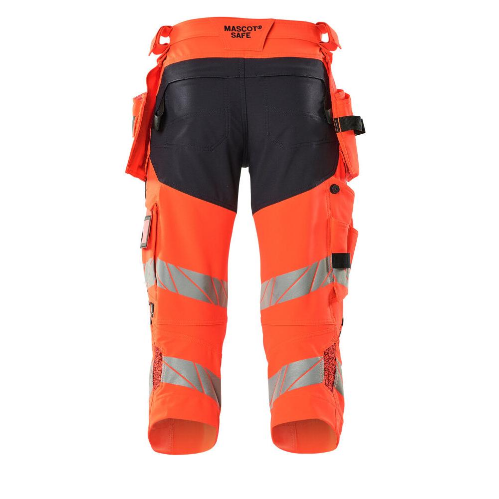 Pantaloni trei sferturi, buzunare suspendate, pantaloni trei sferturi stretch