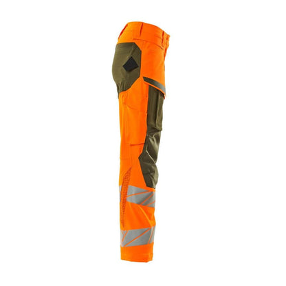 Pantaloni, femei, DIAMOND, buzunare pentru genunchi, pantaloni stretch