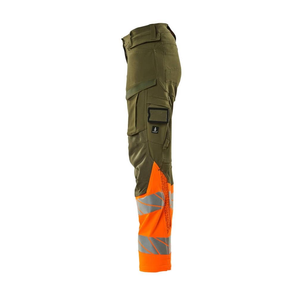 Pantaloni, femei, DIAMOND, buzunare pentru genunchi, pantaloni stretch