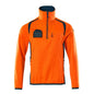Pulover din fleece cu jachetă scurtă din microfleece cu fermoar