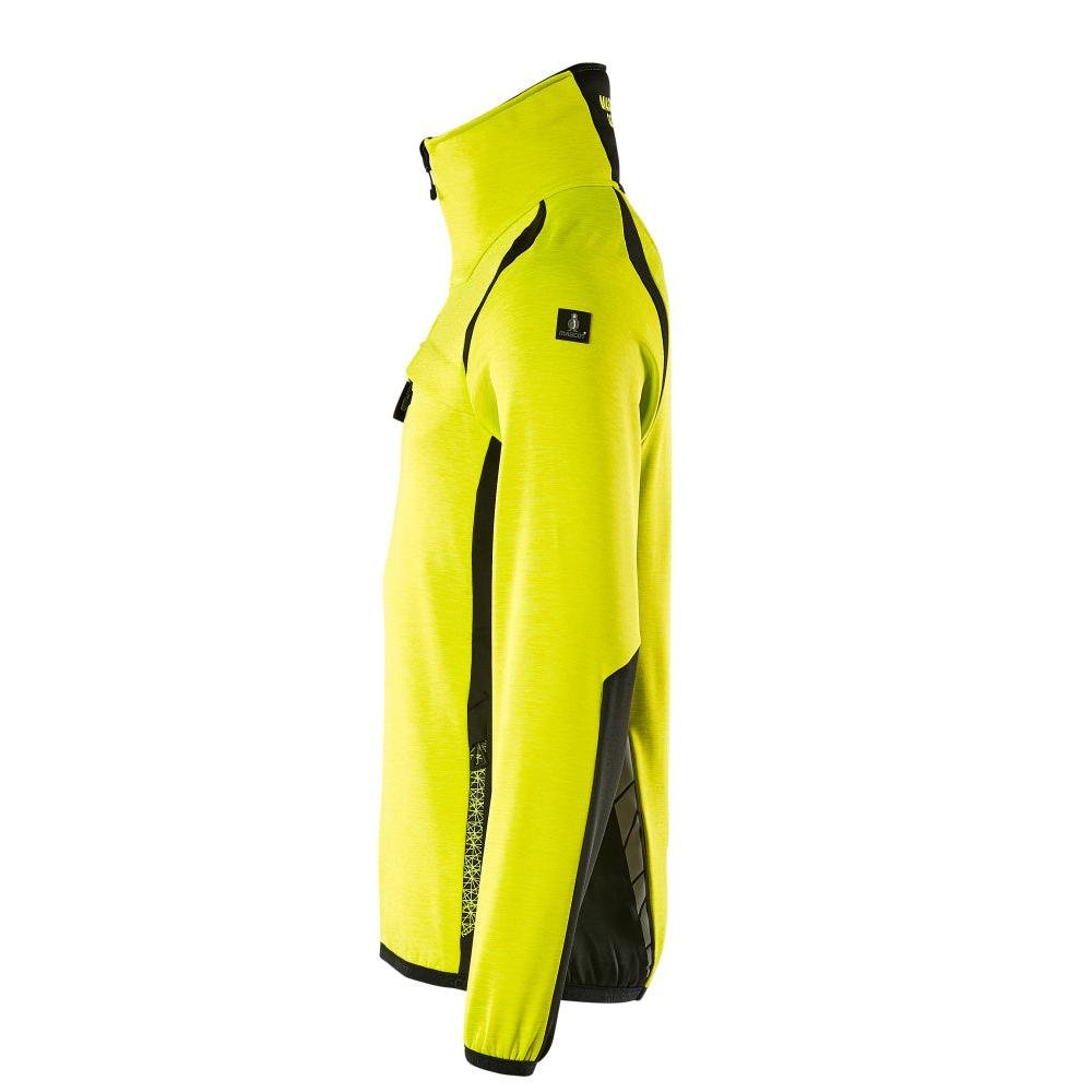 Pulover din fleece cu jachetă scurtă din microfleece cu fermoar