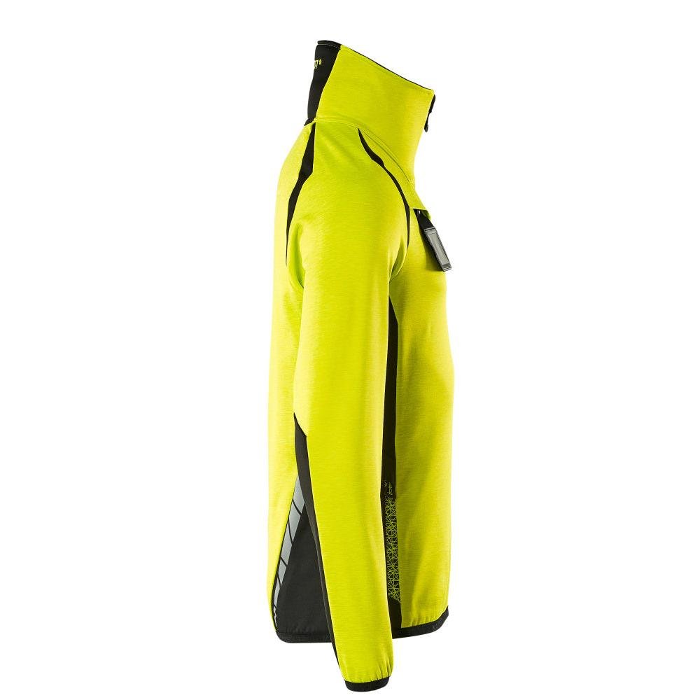 Pulover din fleece cu jachetă scurtă din microfleece cu fermoar