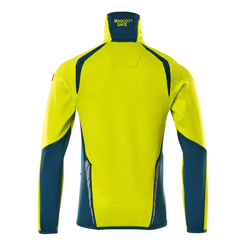 Pulover din fleece cu jachetă scurtă din microfleece cu fermoar