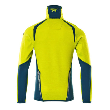 Pulover din fleece cu jachetă scurtă din microfleece cu fermoar