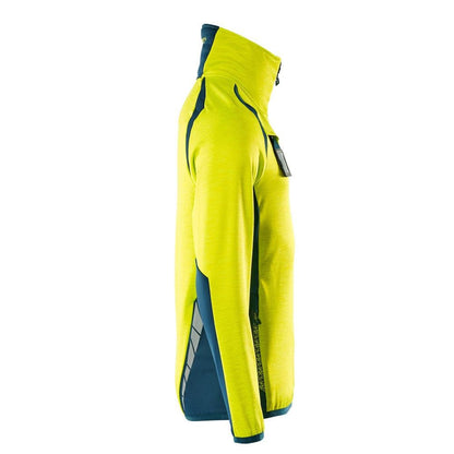 Pulover din fleece cu jachetă scurtă din microfleece cu fermoar
