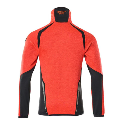 Pulover din fleece cu jachetă scurtă din microfleece cu fermoar