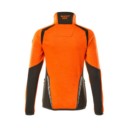 Pulover din fleece cu fermoar scurt, jachetă de damă din microfleece