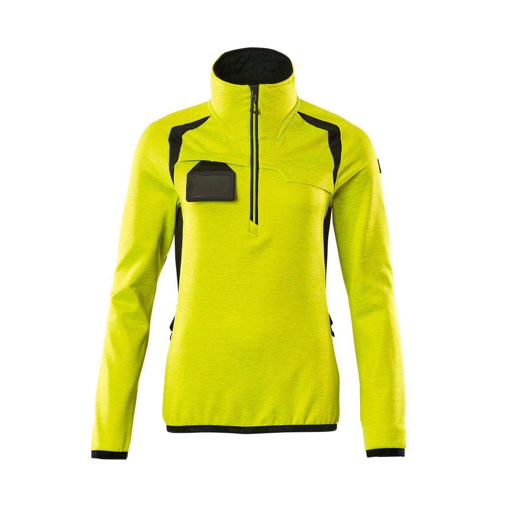 Pulover din fleece cu fermoar scurt, jachetă de damă din microfleece