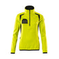 Pulover din fleece cu fermoar scurt, jachetă de damă din microfleece