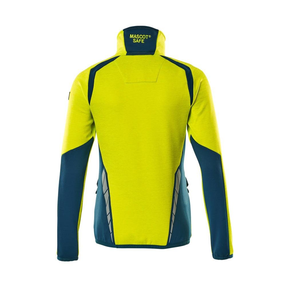 Pulover din fleece cu fermoar scurt, jachetă de damă din microfleece