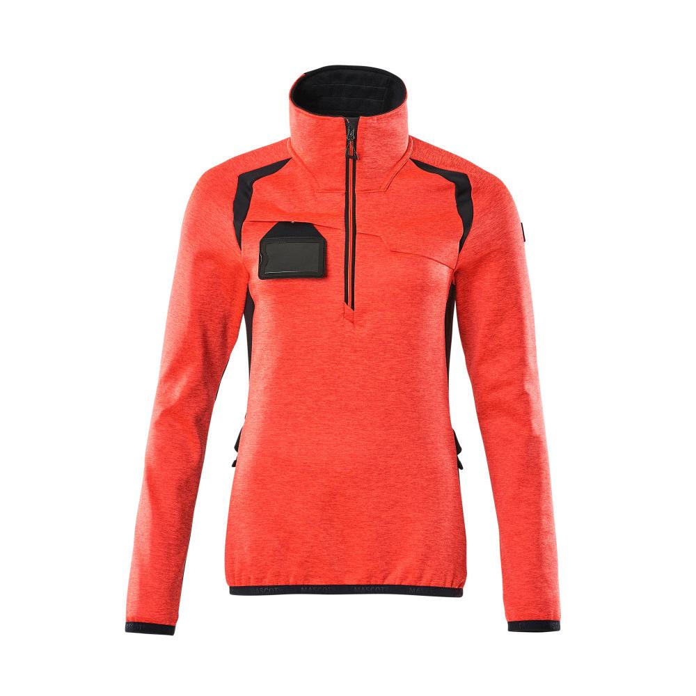 Pulover din fleece cu fermoar scurt, jachetă de damă din microfleece