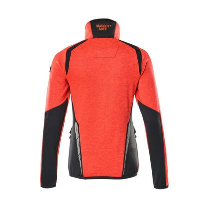 Pulover din fleece cu fermoar scurt, jachetă de damă din microfleece
