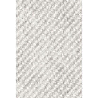 Eine Nahaufnahme der Dunilin-Servietten 40 x 60 cm 1/4 Falz von Duni GmbH zeigt einen hellgrauen Strukturstoff mit dezentem Kreuzmuster und schwachen Falten, der eine weiche, gewebte Optik ergibt, die perfekt für eine elegante Tischdekoration ist.