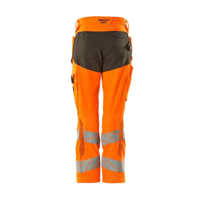 Pantaloni, femei, DIAMOND, buzunare pentru genunchi, pantaloni stretch
