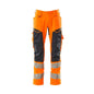 Pantaloni cu buzunare pentru genunchi, pantaloni cu inserții elastice