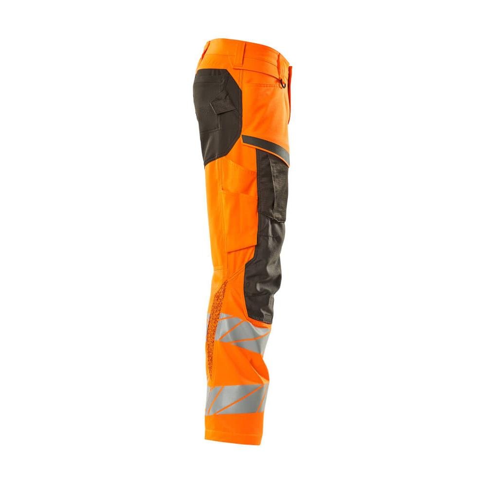 Pantaloni cu buzunare pentru genunchi, pantaloni cu inserții elastice