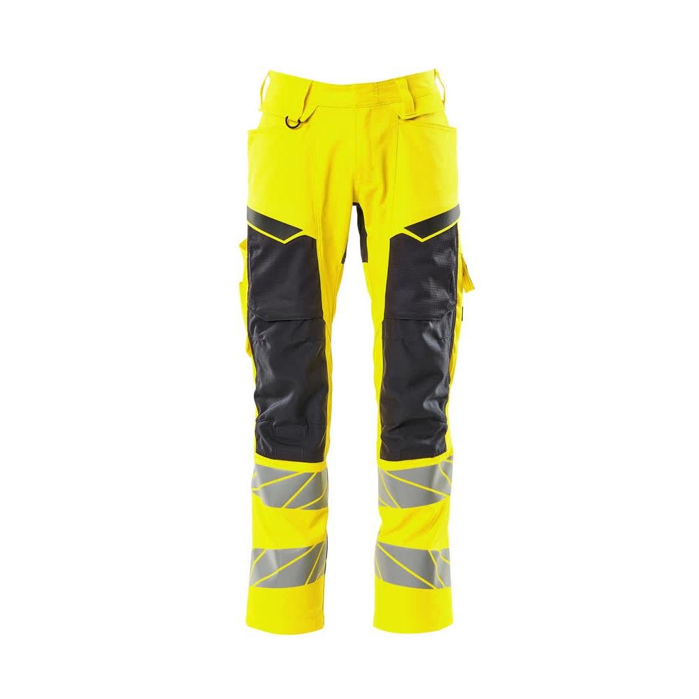 Pantaloni cu buzunare pentru genunchi, pantaloni cu inserții elastice