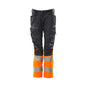 Pantaloni, femei, DIAMOND, buzunare pentru genunchi, pantaloni stretch