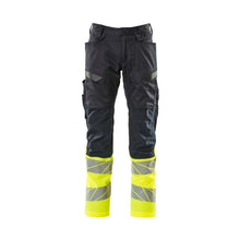 Pantaloni cu buzunare pentru genunchi, pantaloni cu inserții elastice