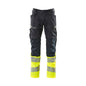 Pantaloni cu buzunare pentru genunchi, pantaloni cu inserții elastice