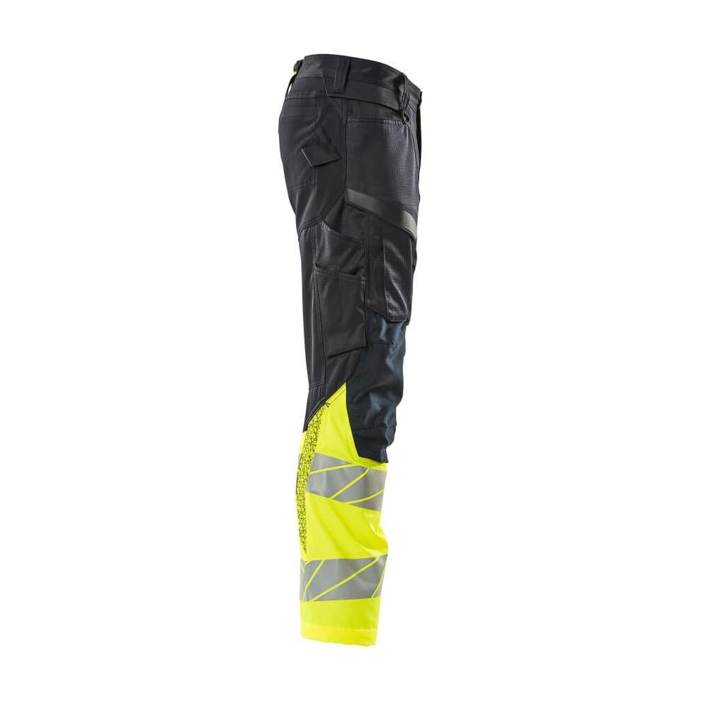 Pantaloni cu buzunare pentru genunchi, pantaloni cu inserții elastice