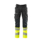 Pantaloni cu buzunare pentru genunchi, pantaloni cu inserții elastice
