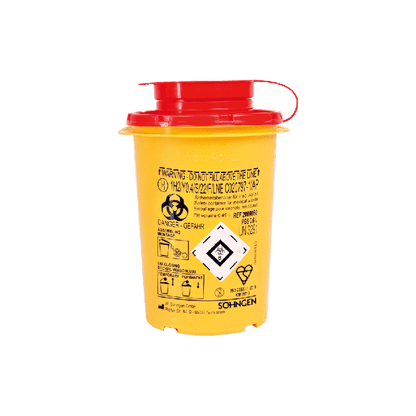 Kanülenabwurfbehälter PSB rund 0,6 Liter