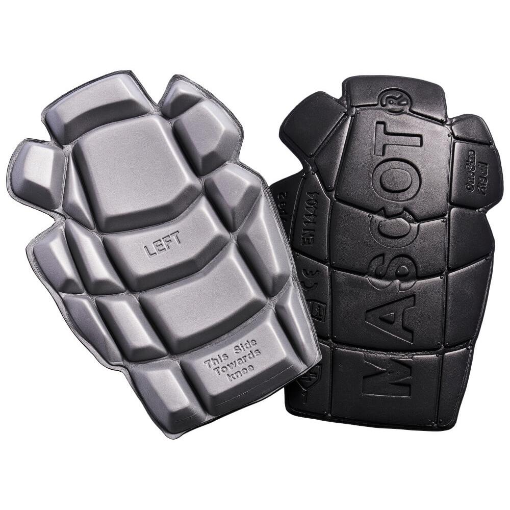 Protectie pentru genunchi, ergonomica, protectie pentru genunchi cu greutate redusa marimea ONE, negru/gri deschis | Pachet (1 bucata)