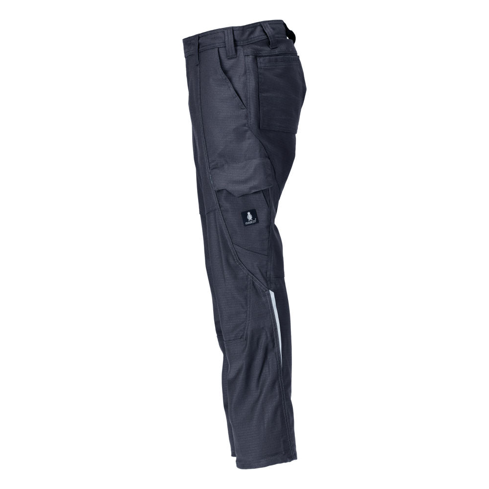 Pantaloni cu buzunare pe coapse, bumbac+ pantaloni