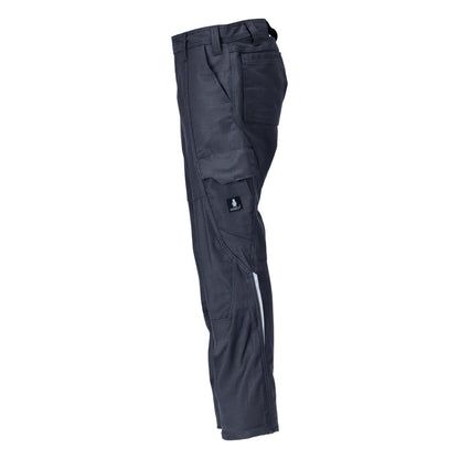 Pantaloni cu buzunare pe coapse, bumbac+ pantaloni