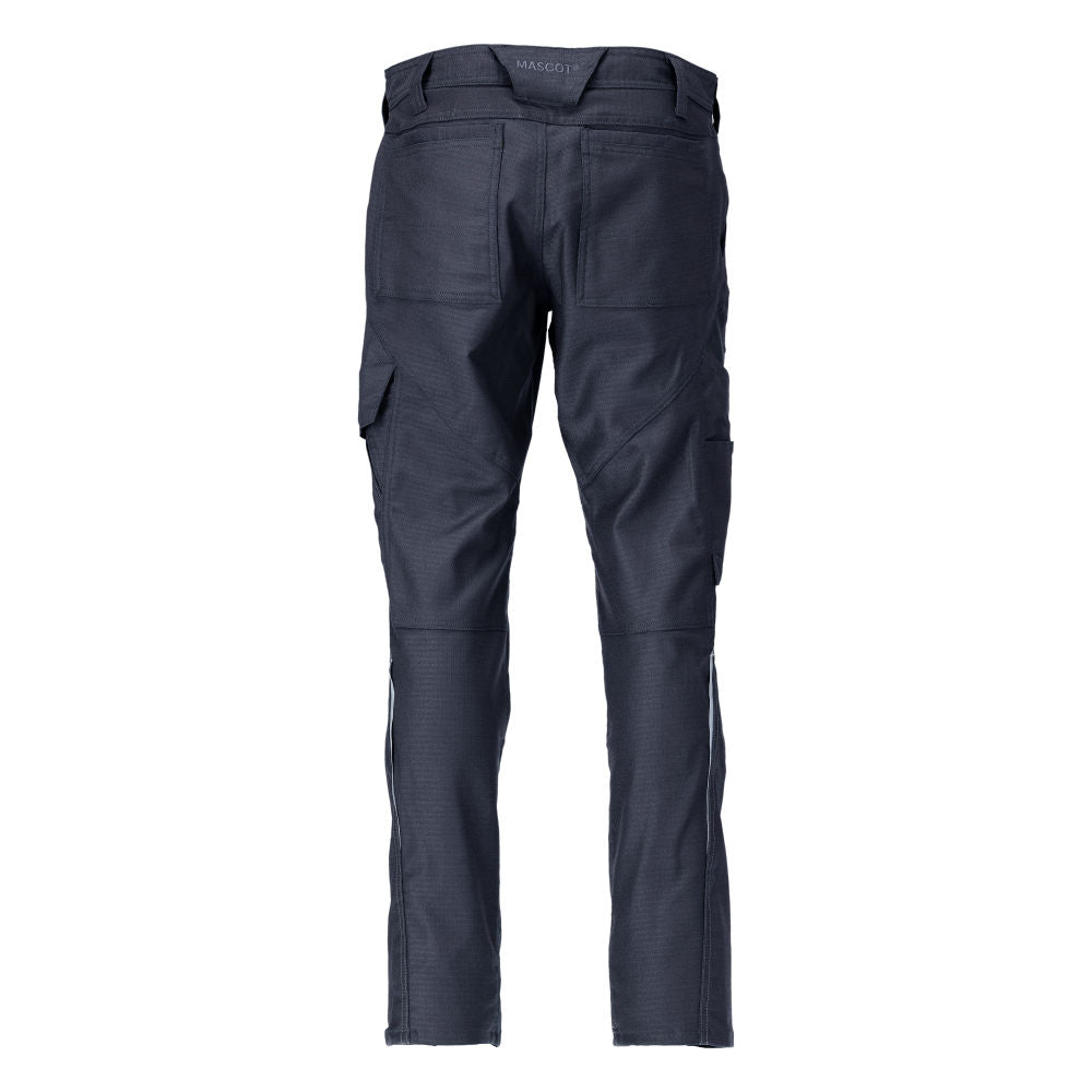 Pantaloni cu buzunare pe coapse, bumbac+ pantaloni