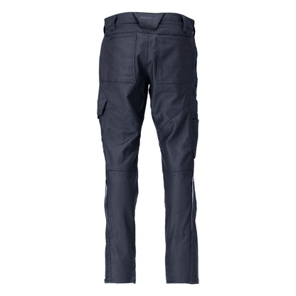Pantaloni cu buzunare pe coapse, bumbac+ pantaloni