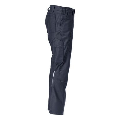 Pantaloni cu buzunare pe coapse, bumbac+ pantaloni