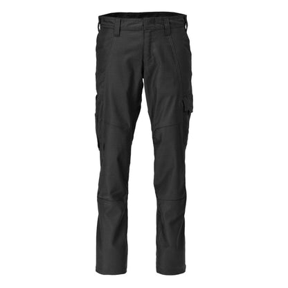 Pantaloni cu buzunare pe coapse, bumbac+ pantaloni